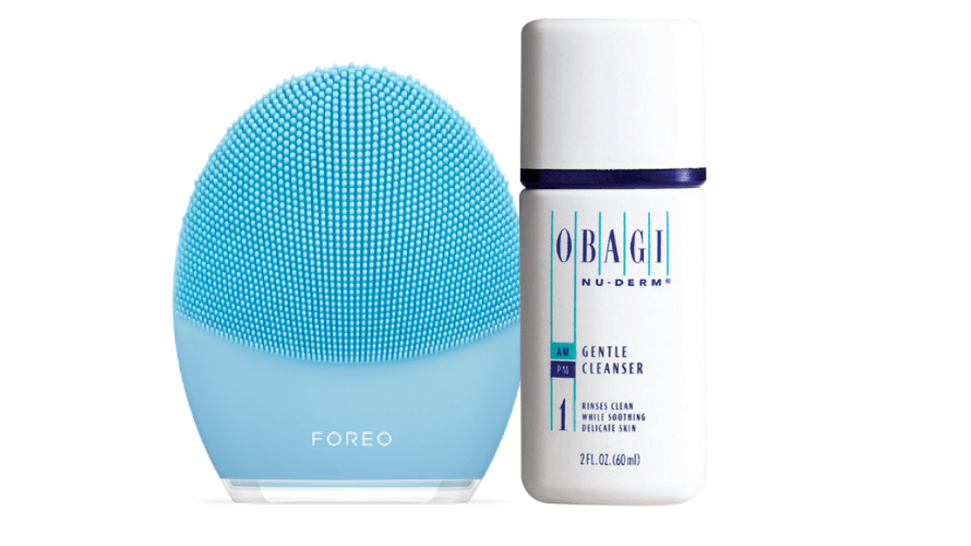 Foreo and Obagi Cleanser
